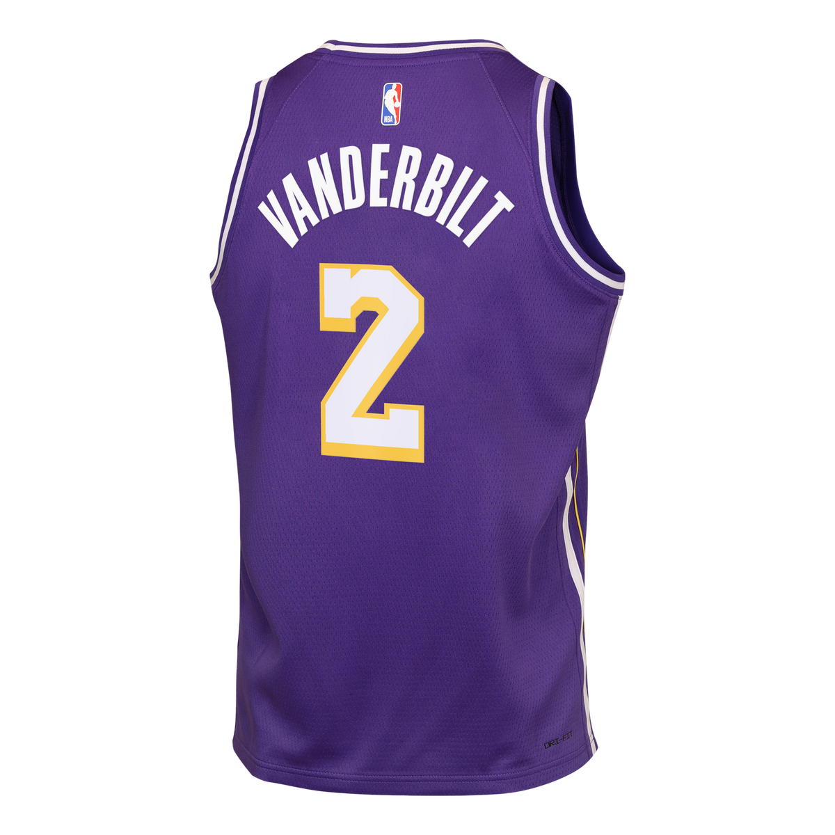 Los Angeles Lakers NBA Jordan Brand Statement Edition Jersey - Purple - Jarred Vanderbilt - Youth