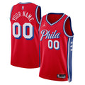 Philadelphia 76ers NBA Jordan Statement Swingman Jersey - Custom - Unisex