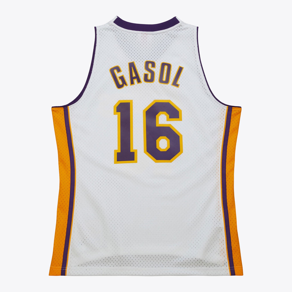 Los Angeles Lakers NBA Mitchell & Ness Swingman Jersey Pau Gasol 2008