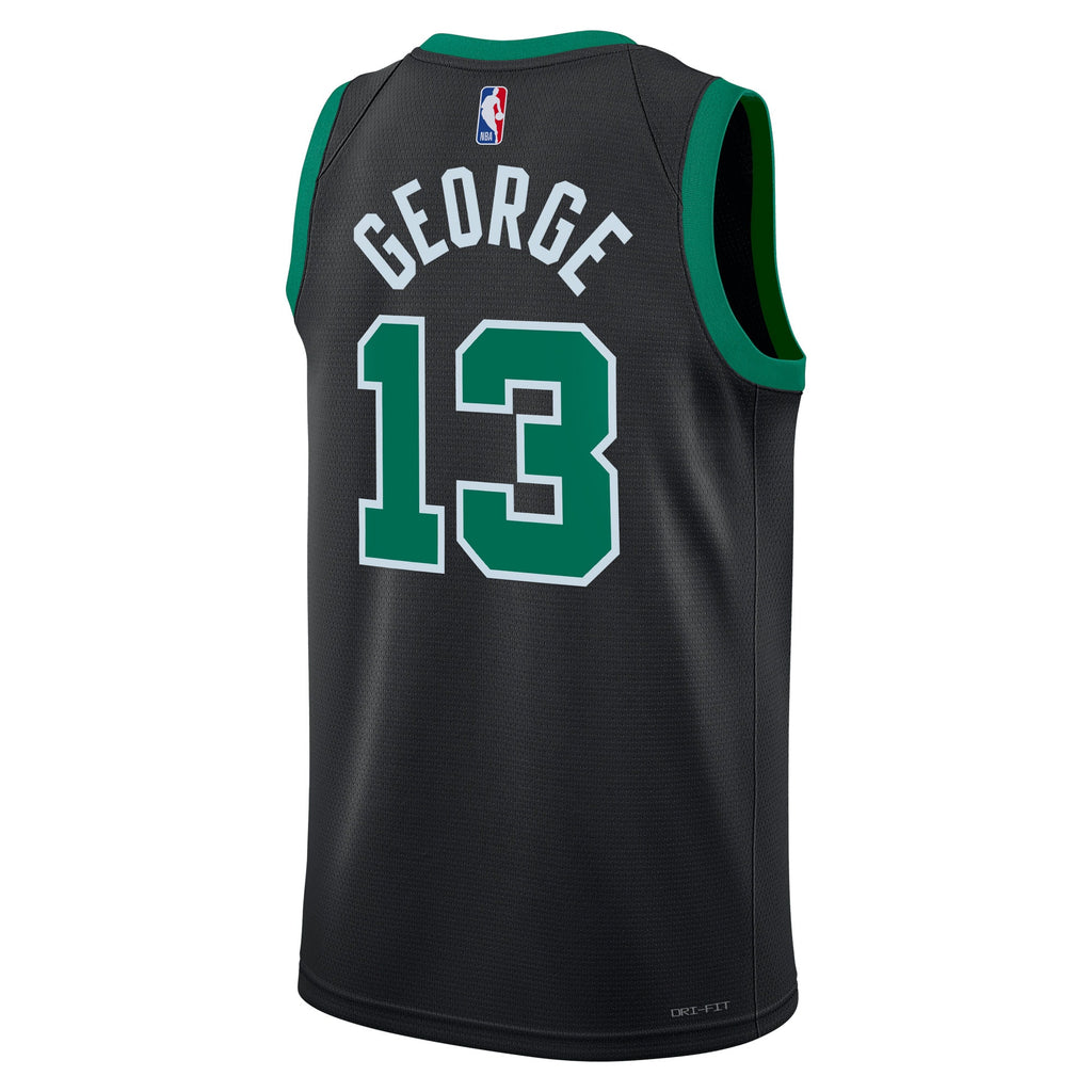 Boston Celtics NBA Jordan Brand Statement Edition Swingman Jersey - Black - Paul George - Unisex