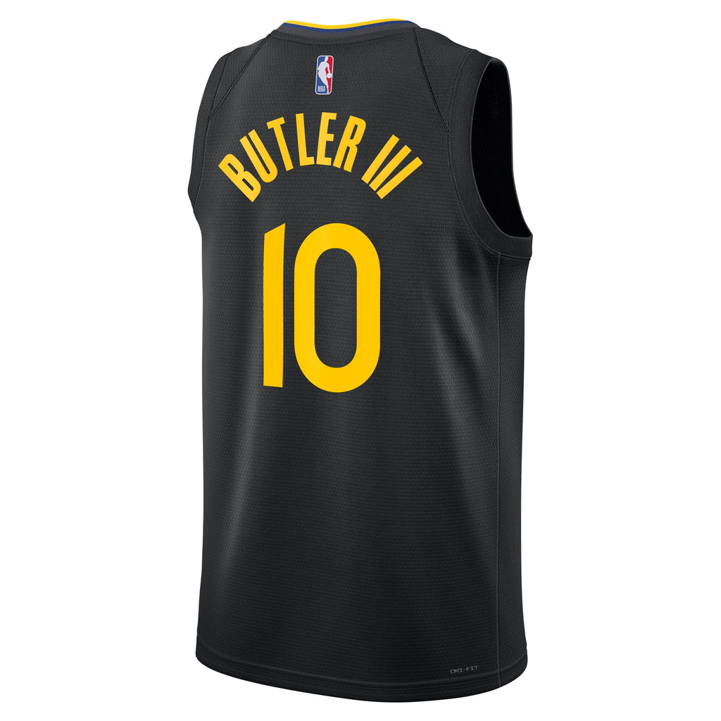 Golden State Warriors NBA Jordan Brand 2024/25 Statement Edition Swingman Jersey - Black - Jimmy Butler III - Unisex