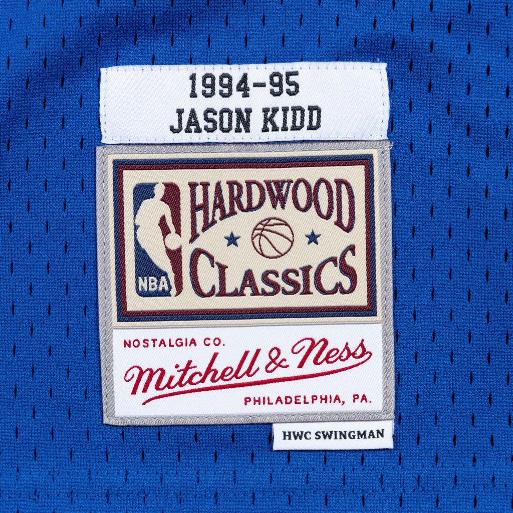 Dallas Mavericks NBA Hardwood Classics Road Jersey By Mitchell & Ness - Men's - Jason Kidd