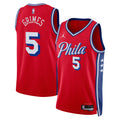 Philadelphia 76ers NBA Jordan Brand Statement Edition Swingman Jersey - Red - Quentin Grimes - Unisex