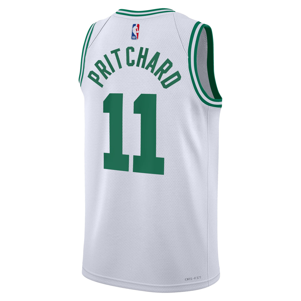 Boston Celtics NBA Nike Association Edition Swingman Jersey - White - Payton Pritchard - Unisex