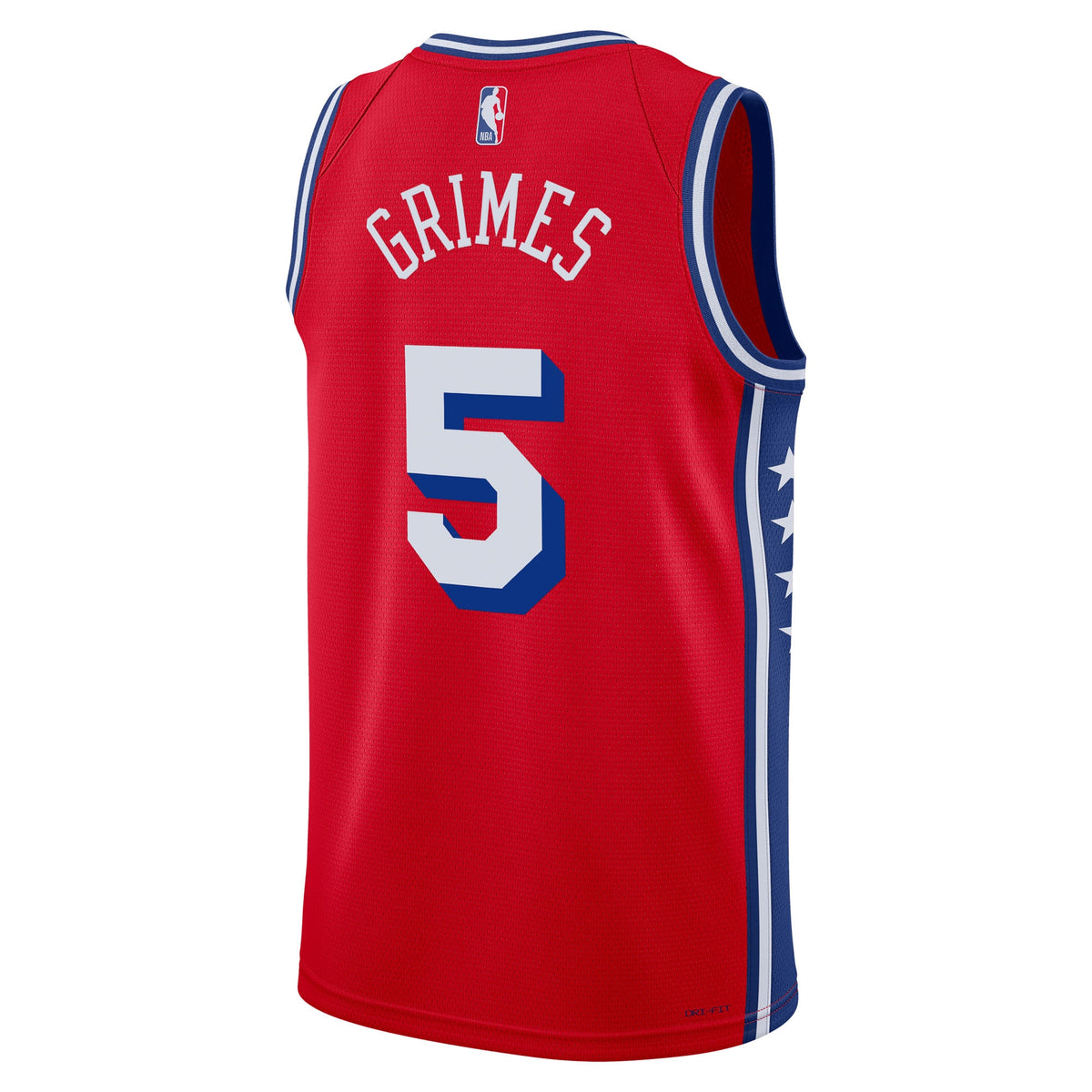 Philadelphia 76ers NBA Jordan Brand Statement Edition Swingman Jersey - Red - Quentin Grimes - Unisex