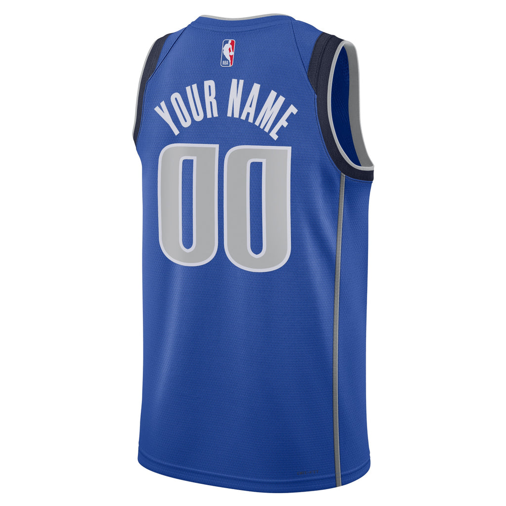 Dallas Mavericks NBA Nike Icon Swingman Jersey - Custom - Unisex