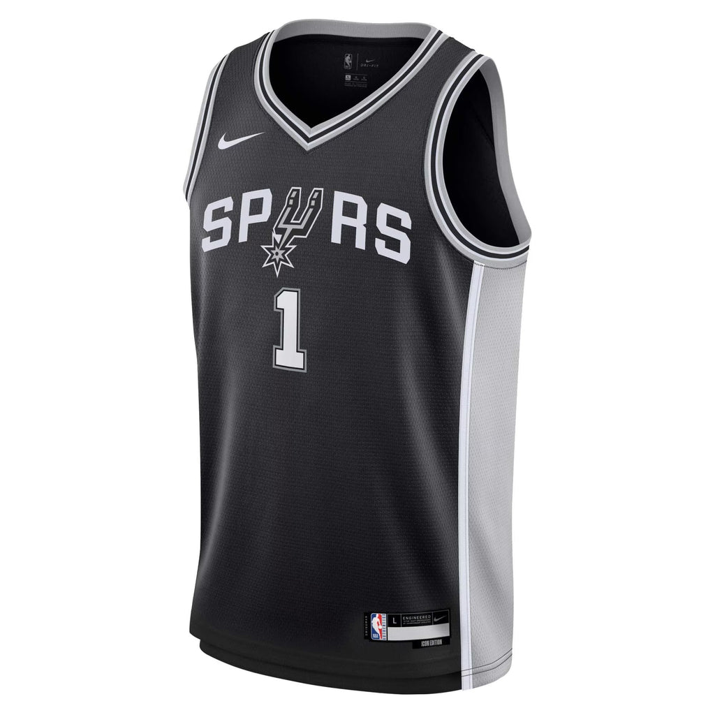 San Antonio Spurs NBA Nike Icon Swingman Jersey – Victor Wembanyama – Youth