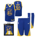 Golden State Warriors NBA Replica Icon Jersey Box Set - Stephen Curry - Toddler
