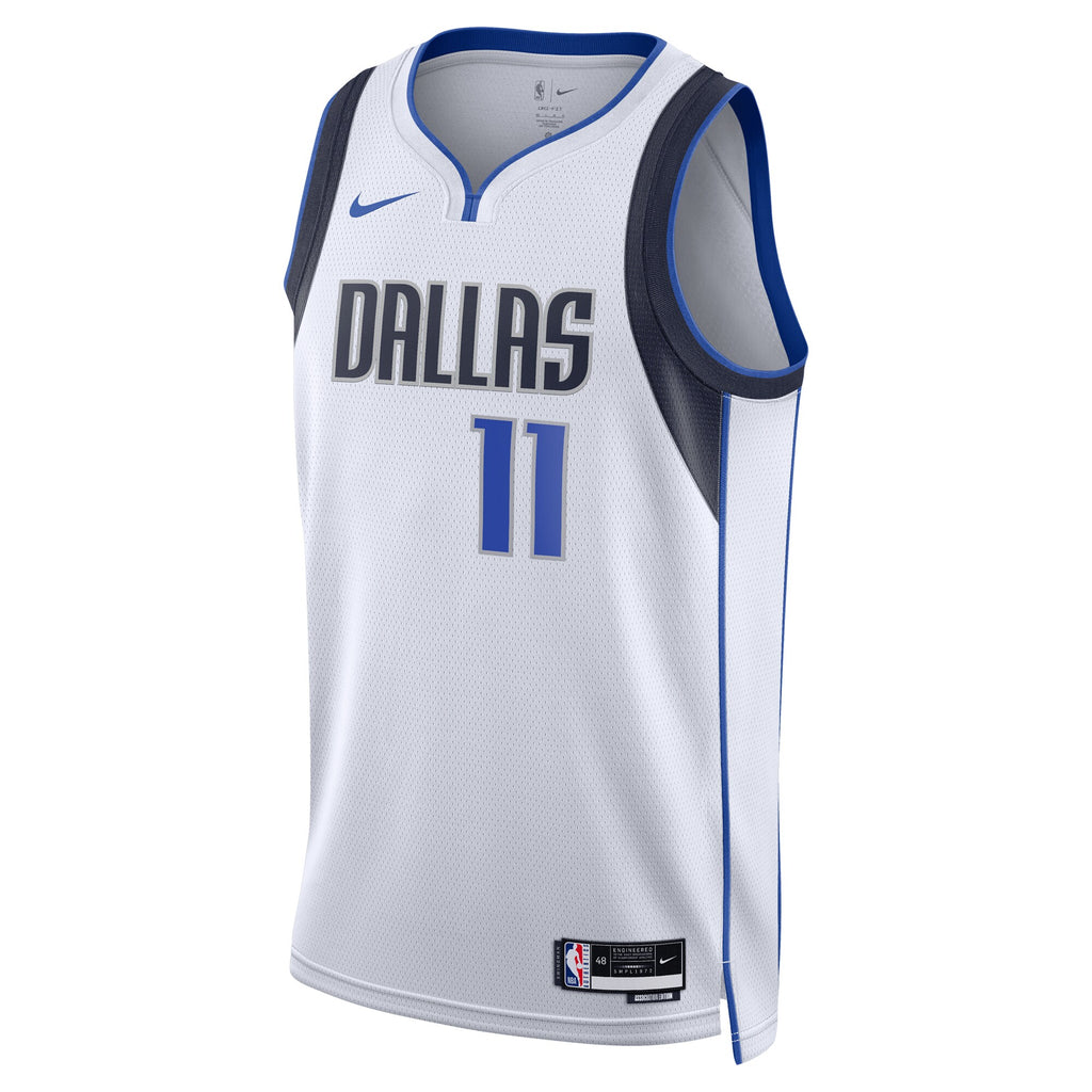 Dallas Mavericks NBA Nike Association Edition Swingman Jersey - White - Kyrie Irving - Unisex