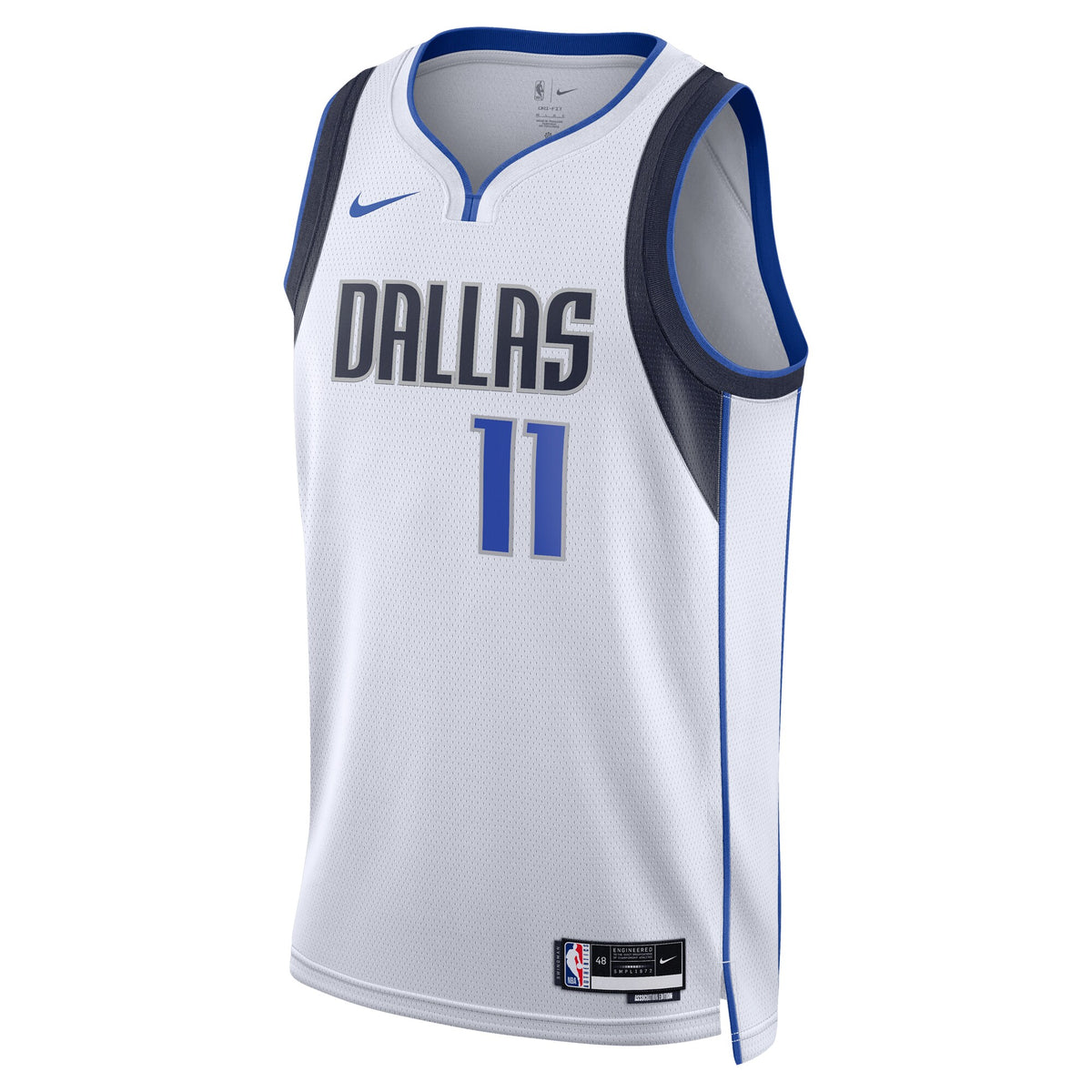 Dallas Mavericks NBA Nike Association Edition Swingman Jersey - White - Kyrie Irving - Unisex