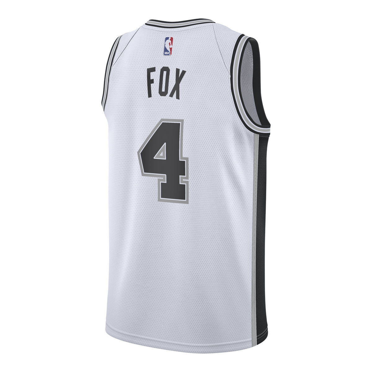 San Antonio Spurs NBA Nike Association Edition Swingman Jersey – White - De'Aaron Fox - Youth