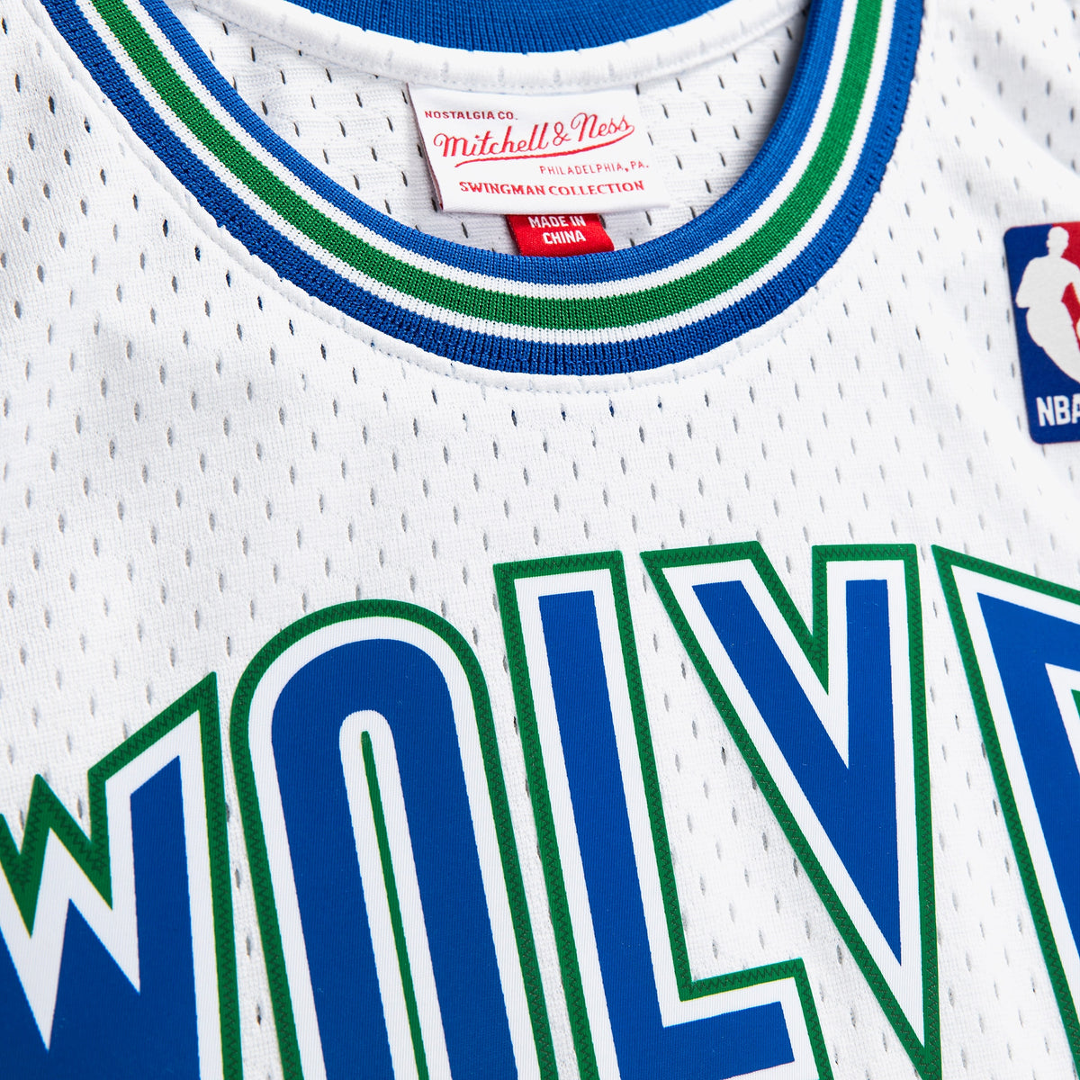 Minnesota Timberwolves NBA Mitchell & Ness Kevin Garnett 1995 Swingman Authentic Jersey - White