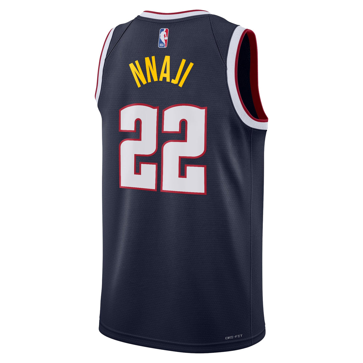 Denver Nuggets NBA Nike Icon Swingman Jersey - Navy - Zeke Nnaji - Youth