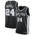 San Antonio Spurs NBA Nike Icon Jersey - Devin Vassell - Unisex