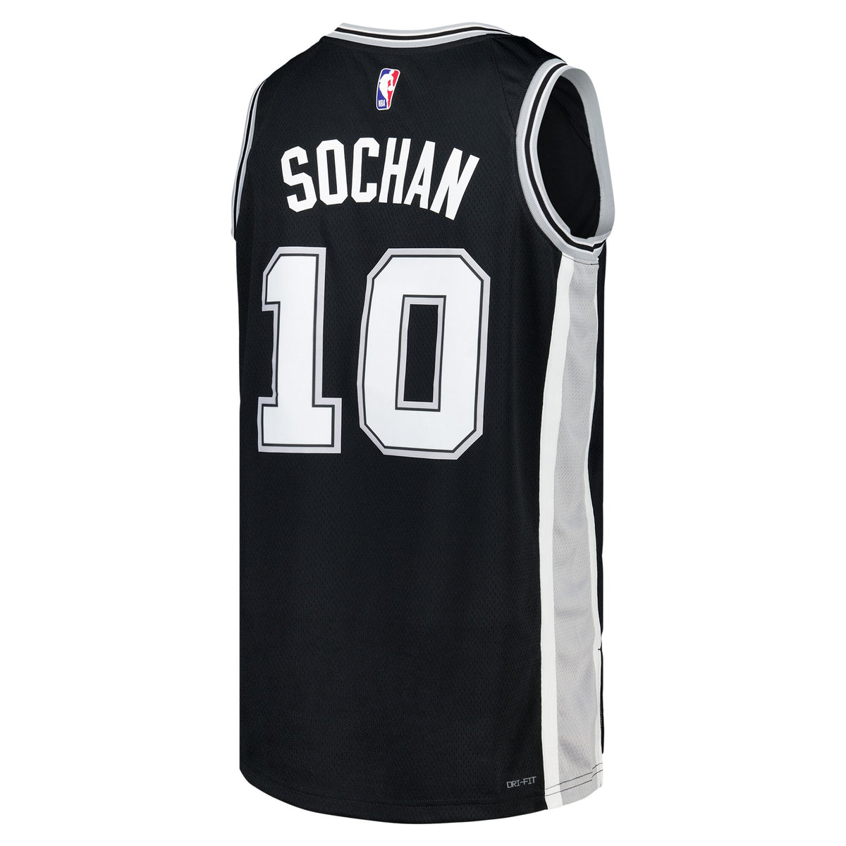San Antonio Spurs NBA Nike Icon Jersey - Jeremy Sochan - Unisex