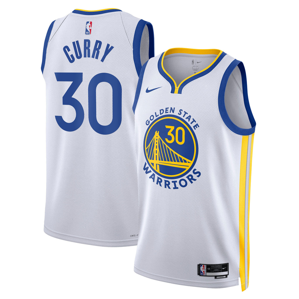 Golden State Warriors NBA Nike Association Swingman Jersey - Stephen Curry - Unisex