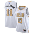 Boston Celtics NBA Nike 2025/26 City Edition Swingman Jersey - White - Payton Pritchard - Unisex