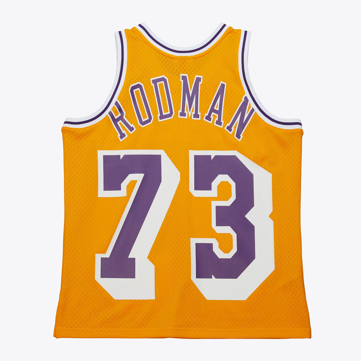 Los Angeles Lakers NBA Mitchell & Ness Maxxed Out Jersey 1998 Dennis Rodman
