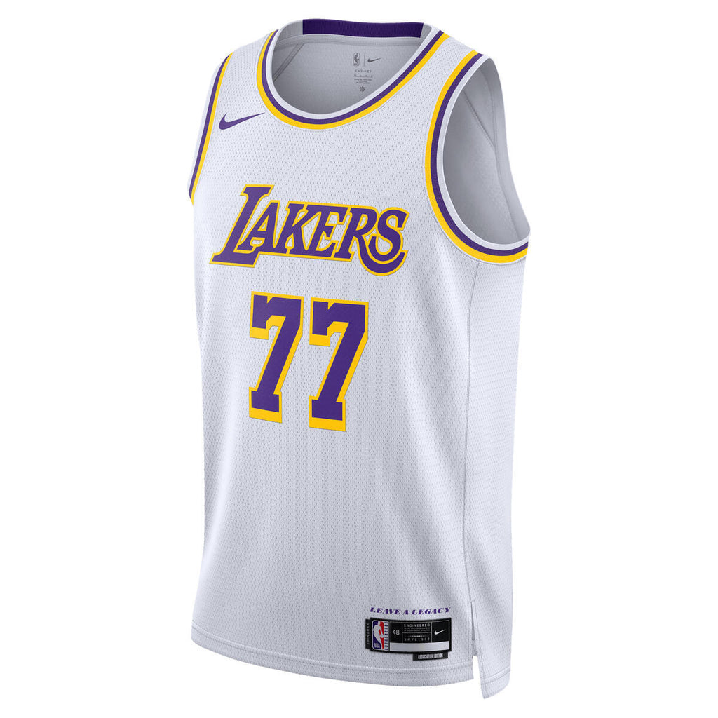 Los Angeles Lakers NBA Nike Association Swingman Jersey - Luka Doncic - Unisex