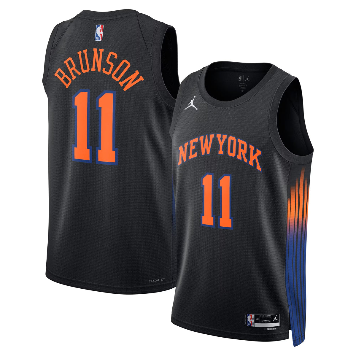 New York Knicks NBA Jordan Statement Swingman Jersey - Brunson - Unisex