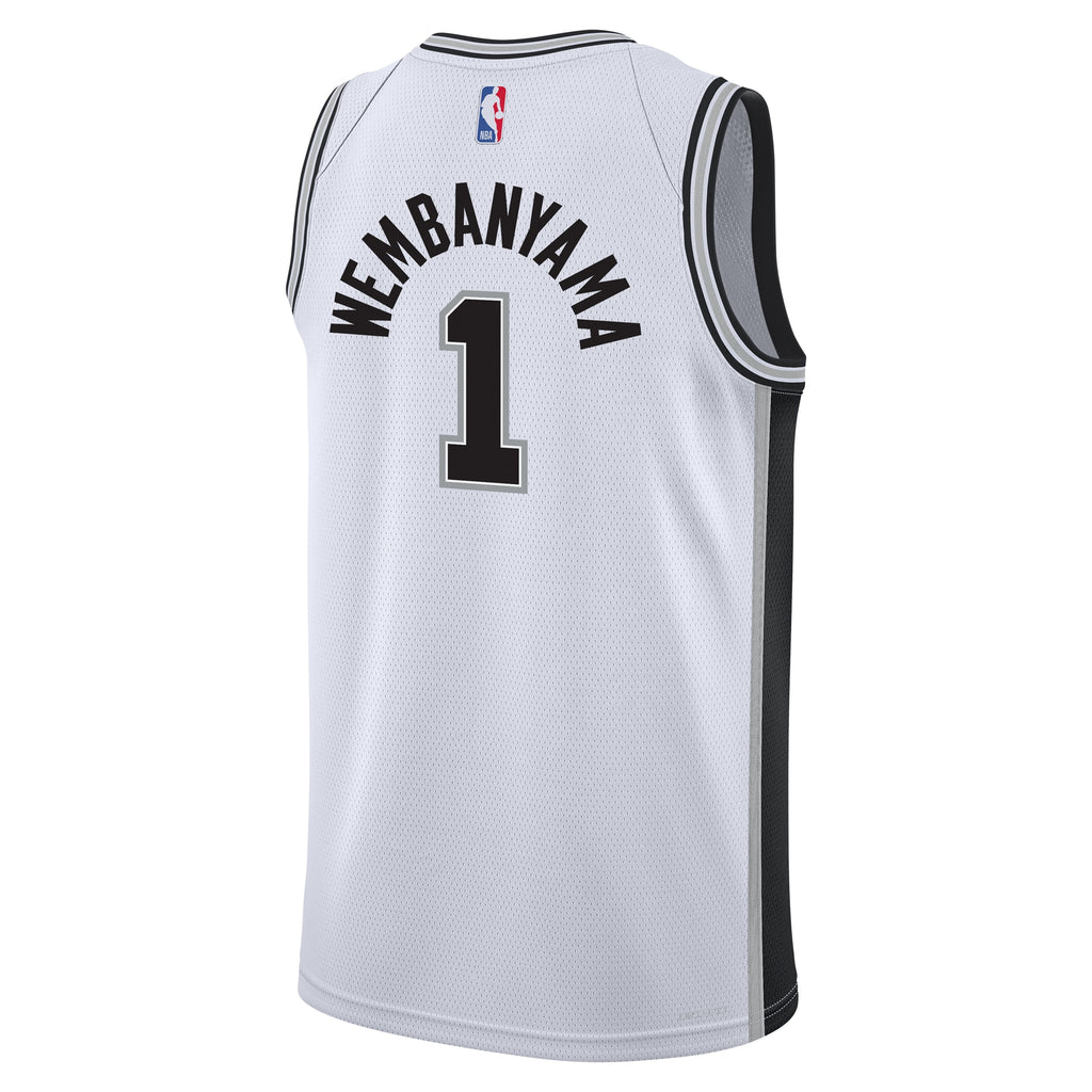 San Antonio Spurs NBA Nike Association Swingman Jersey - Victor Wembanyama - Youth