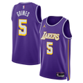 Los Angeles Lakers NBA Jordan Brand Statement Edition Jersey - Purple - Quentin Grimes - Unisex