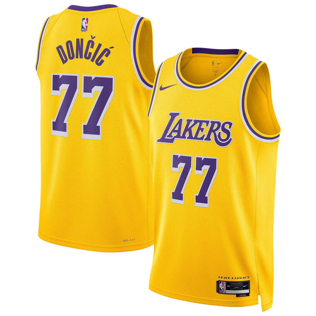 Los Angeles Lakers NBA Nike Icon Swingman Jersey - Luka Doncic - Unisex