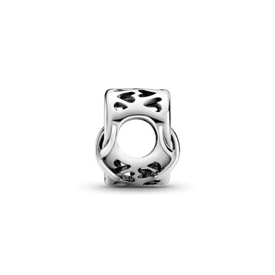 PANDORA Love You Mum Infinity Heart Charm Sterling Silver Charms Bracelet Charm Jewelry Gift