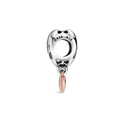 PANDORA Love You Mum Heart Charm 14K Rose Gold Plated Unique Metal Blend Charms Bracelet Charm Jewelry Gift