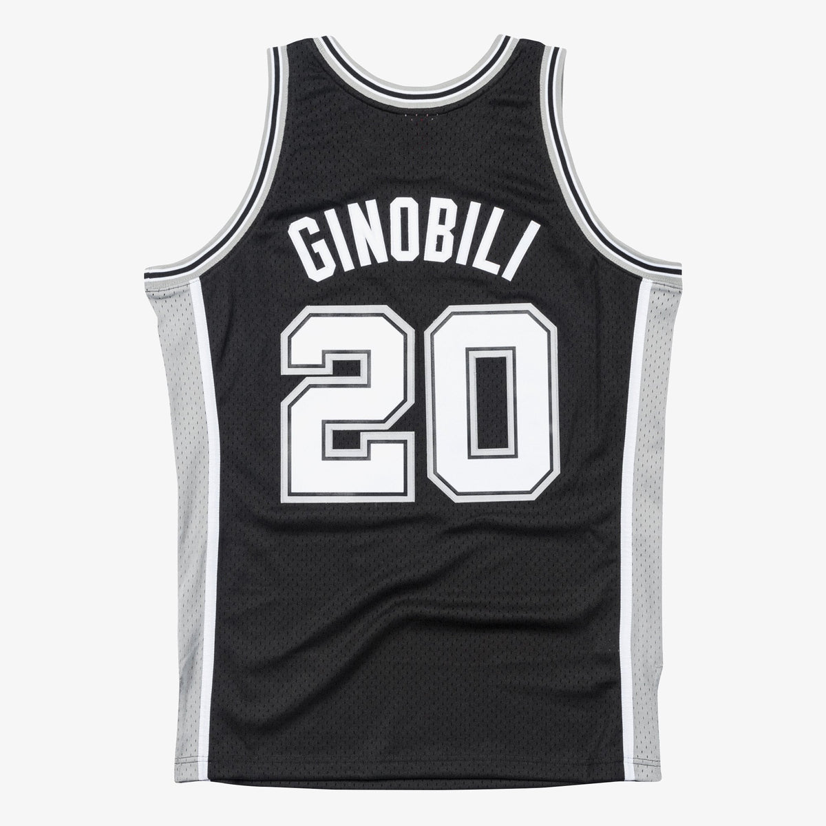 San Antonio Spurs NBA Mitchell & Ness Swingman Jersey Manu Ginobili 2002-03