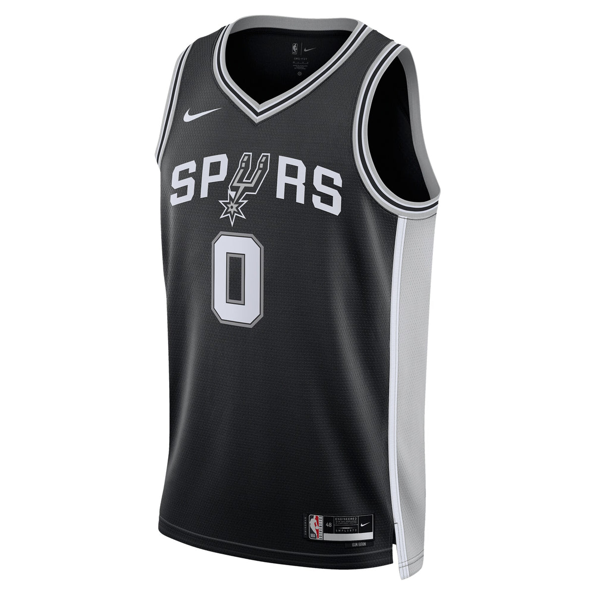 San Antonio Spurs NBA Nike Icon Jersey - Keldon Johnson - Unisex