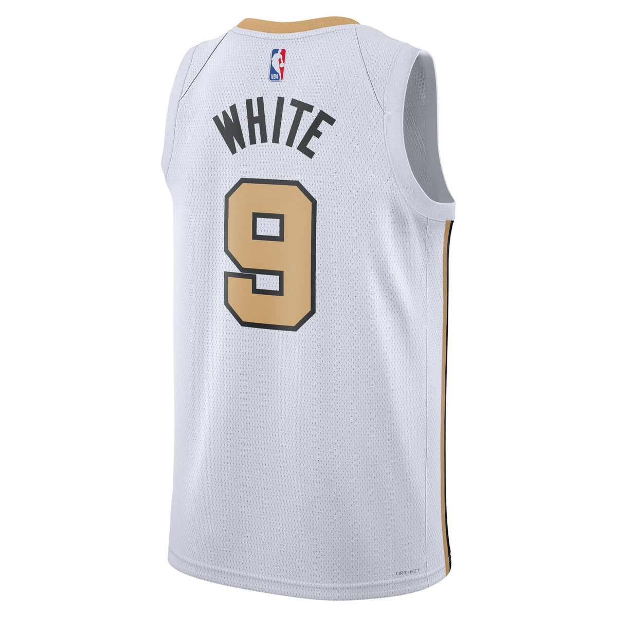 Boston Celtics NBA Nike 2025/26 City Edition Swingman Jersey - White - Derrick White - Unisex