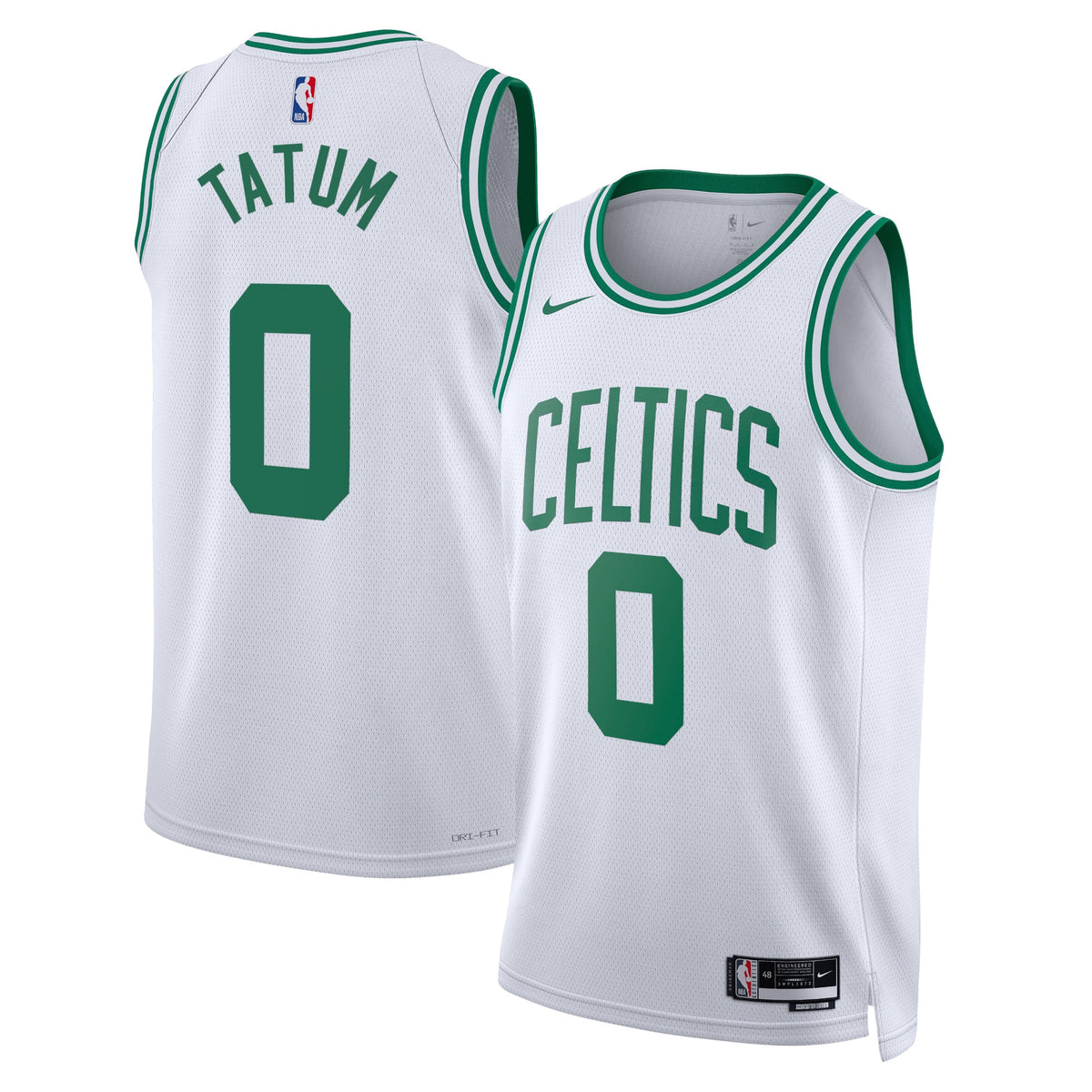 Boston Celtics NBA Nike Association Edition Swingman Jersey - White - Jayson Tatum - Unisex