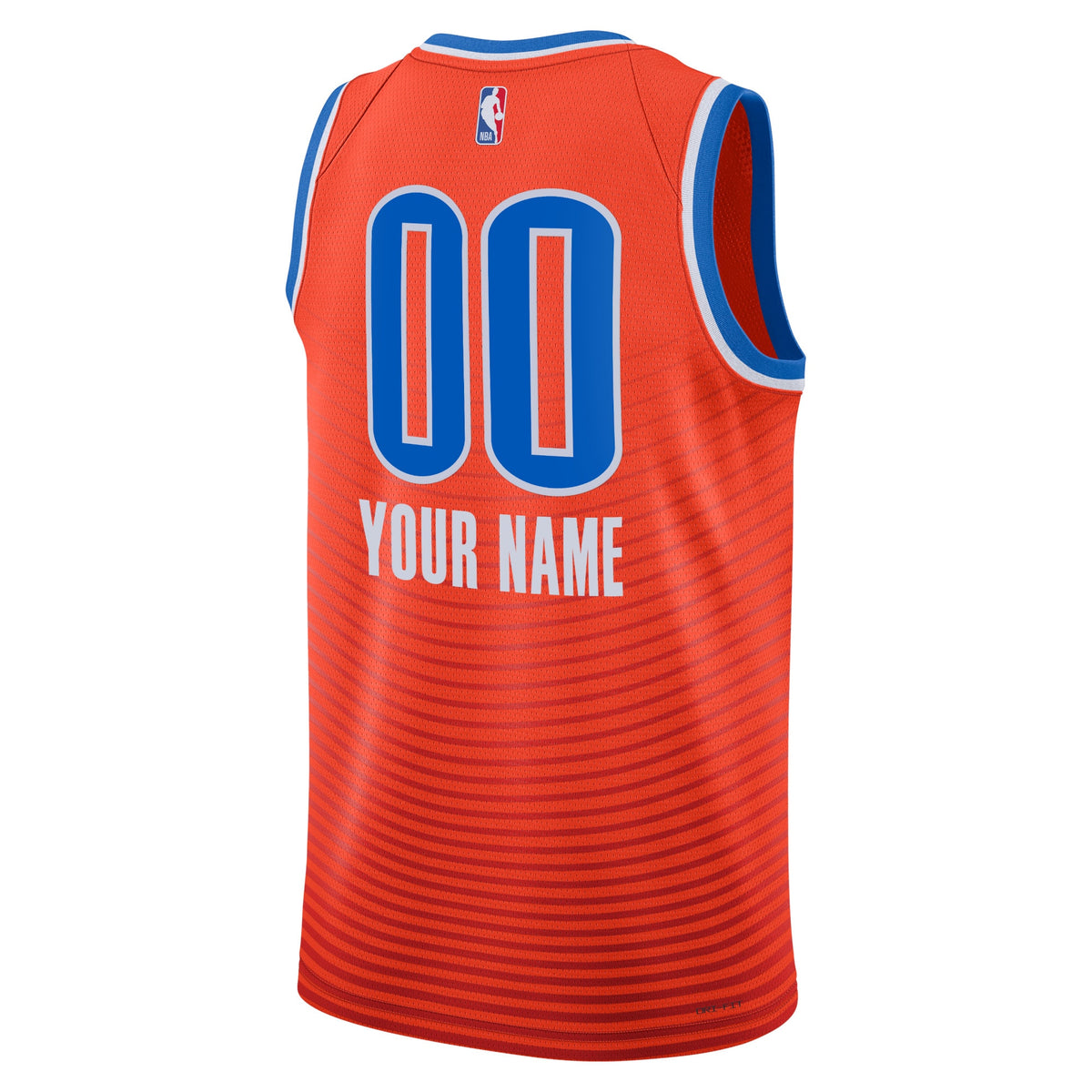 Oklahoma City Thunder NBA Jordan Statement Swingman Jersey - Custom - Unisex