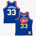 Denver Nuggets NBA Mitchell & Ness David Thompson 1975 Dark Authentic Jersey - Royal Blue