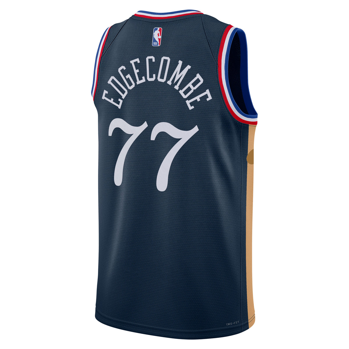 Philadelphia 76ers NBA Nike 2025/26 City Edition Swingman Jersey - Navy - VJ Edgecombe - Unisex