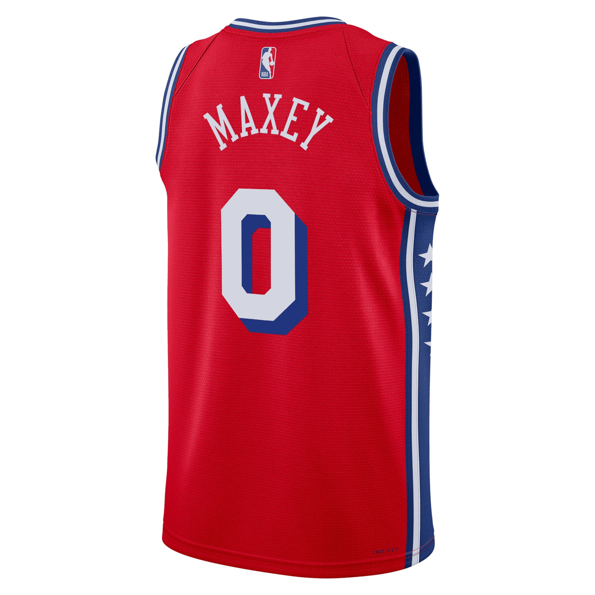 Philadelphia 76ers NBA Jordan Statement Edition Swingman Jersey - Red - Tyrese Maxey - Unisex