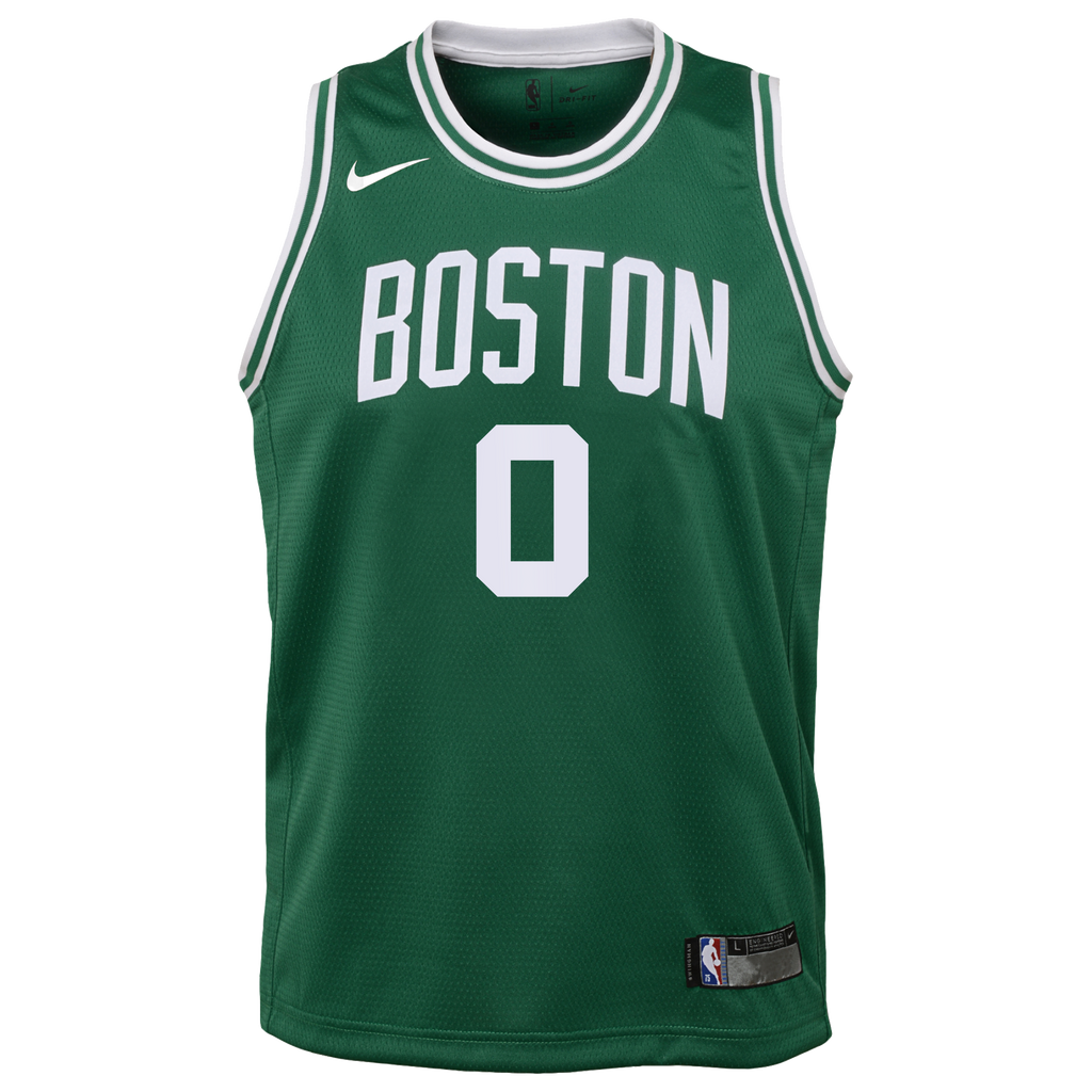 Boston Celtics NBA Nike Icon Edition Swingman Jersey - Kelly Green - Jayson Tatum - Youth