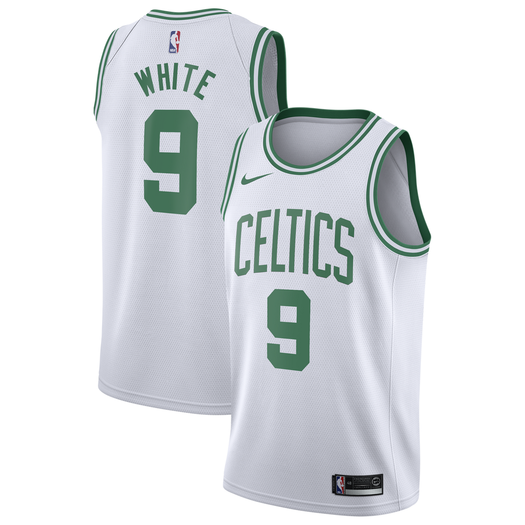 Boston Celtics NBA Nike Association Edition Swingman Jersey - White - Derrick White - Youth