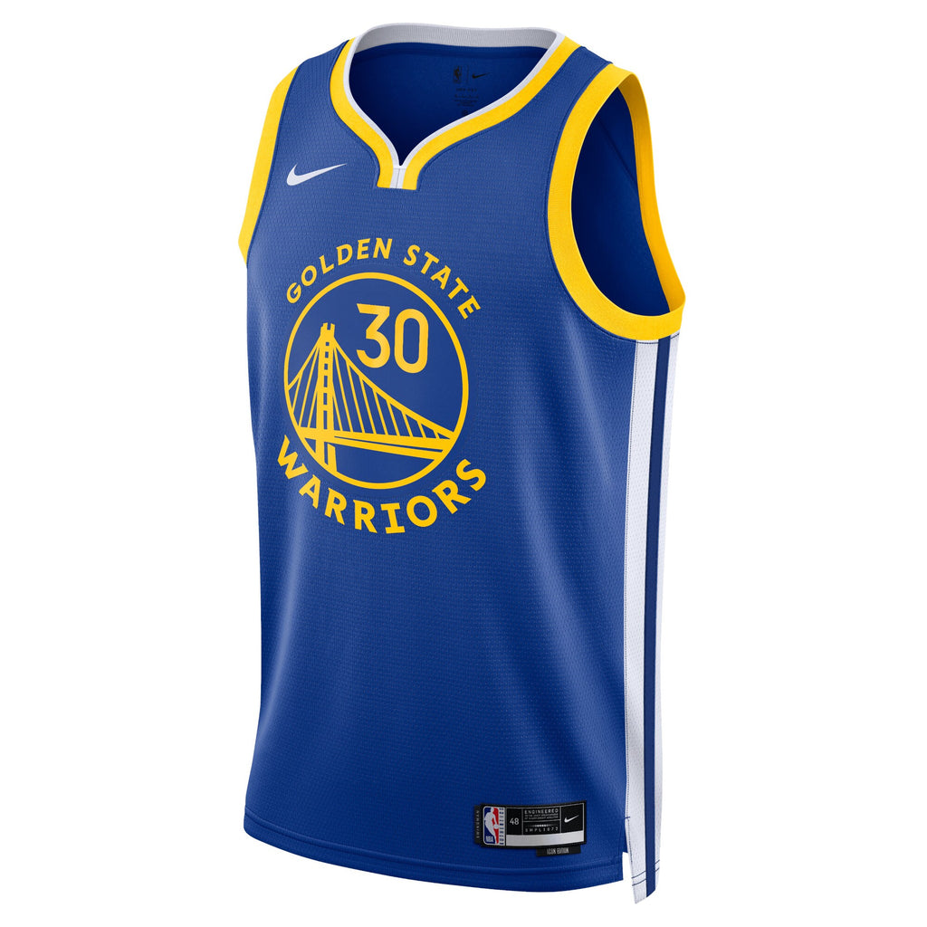 Golden State Warriors NBA Nike Icon Swingman Jersey - Curry 30 - Men's