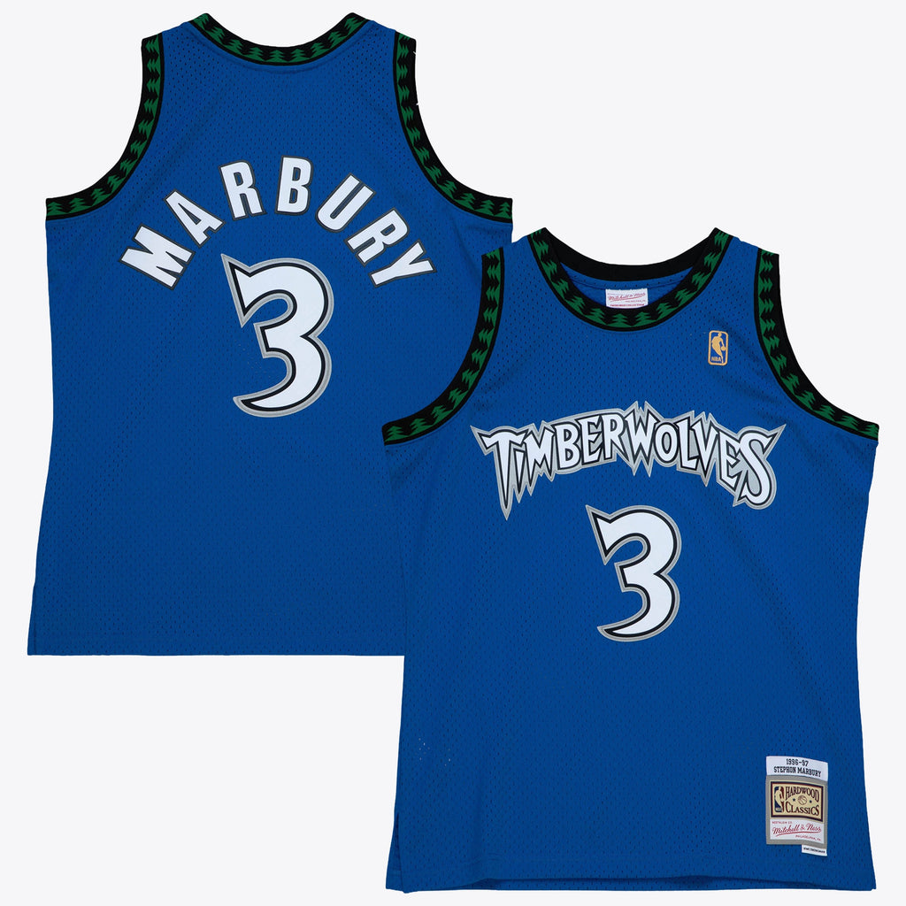 Minnesota Timberwolves NBA Stephon Marbury Mitchell & Ness Alternate Swingman Jersey - Men's