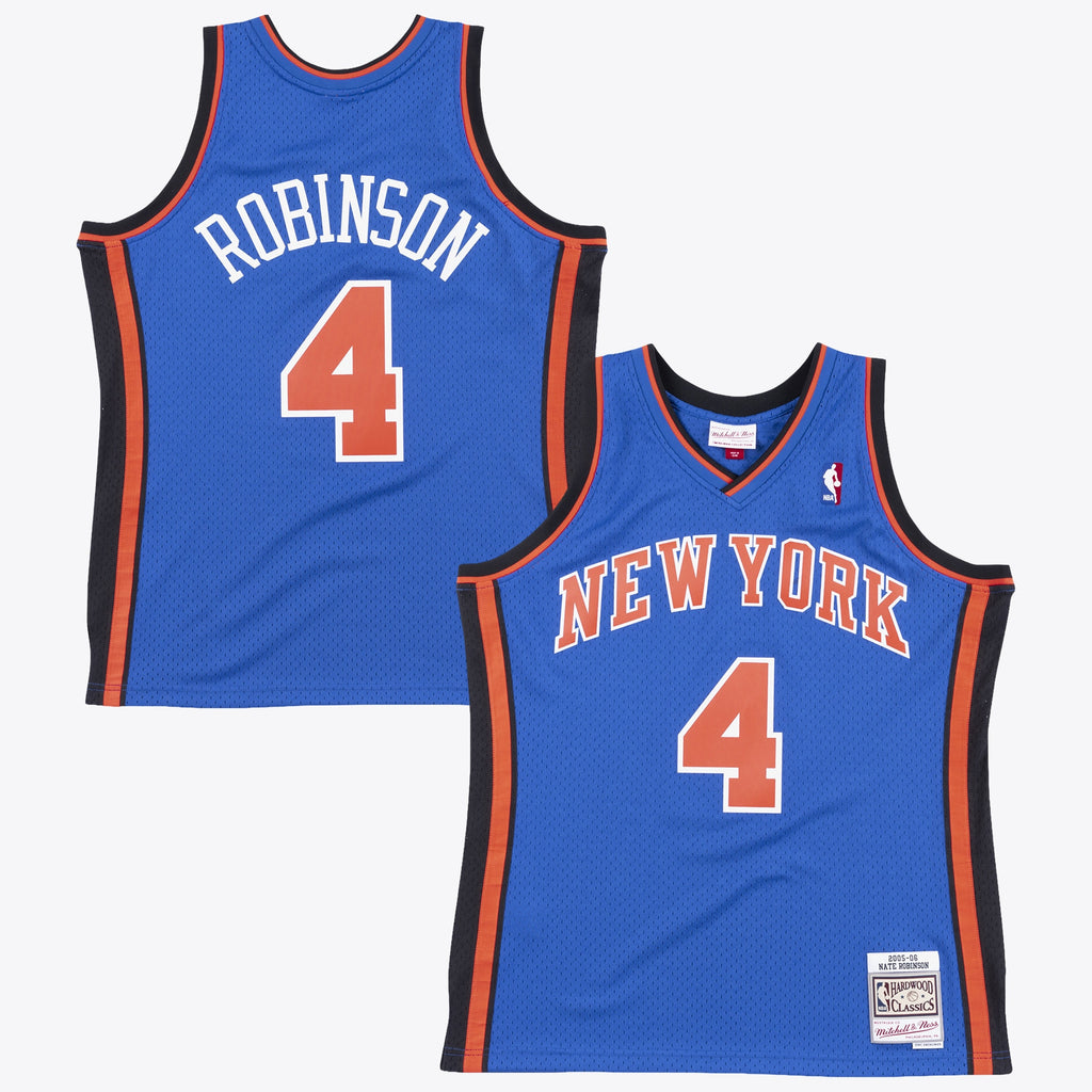 New York Knicks NBA Mitchell & Ness Nate Robinson 2006 Swingman Authentic Jersey - Royal Blue