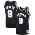 San Antonio Spurs NBA Tony Parker Jersey By Mitchell & Ness - Men's