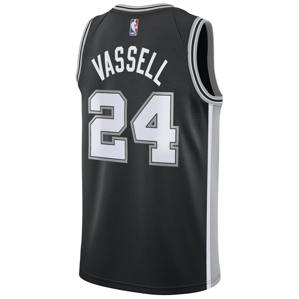 San Antonio Spurs NBA Nike Icon Jersey - Devin Vassell - Unisex