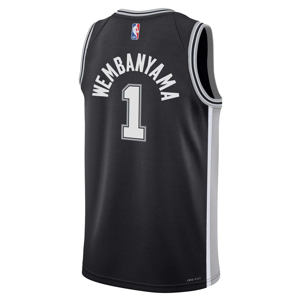 San Antonio Spurs NBA Nike Icon Swingman Jersey – Victor Wembanyama – Youth