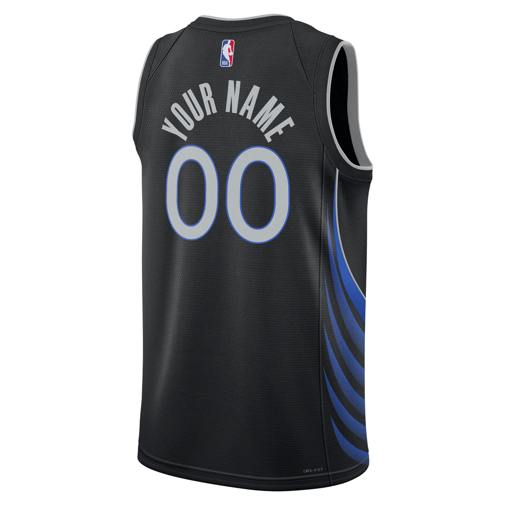 Dallas Mavericks NBA Nike 2025/26 City Edition Swingman Jersey - Custom - Unisex