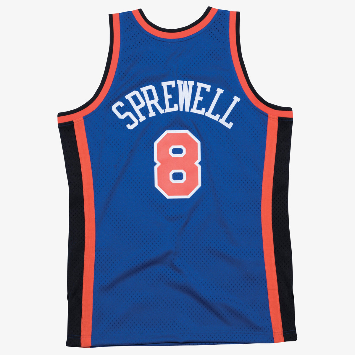 New York Knicks NBA Mitchell & Ness Swingman Jersey Road Latrell Sprewell 1998-99