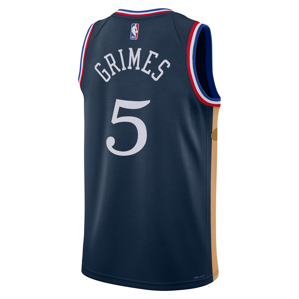 Philadelphia 76ers NBA Nike 2025/26 City Edition Swingman Jersey - Navy - Quentin Grimes - Unisex