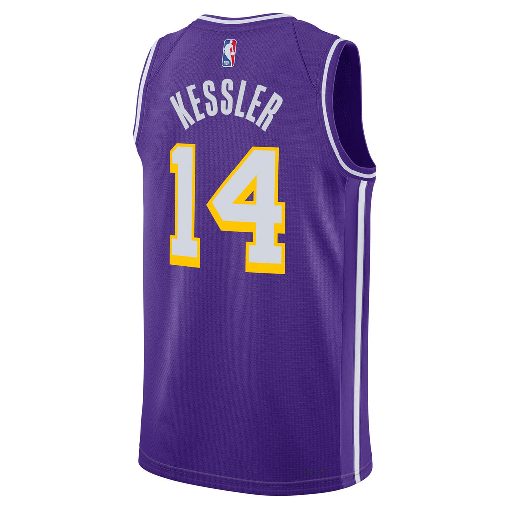 Los Angeles Lakers NBA Jordan Brand Statement Edition Jersey - Purple - Walker Kessler - Unisex