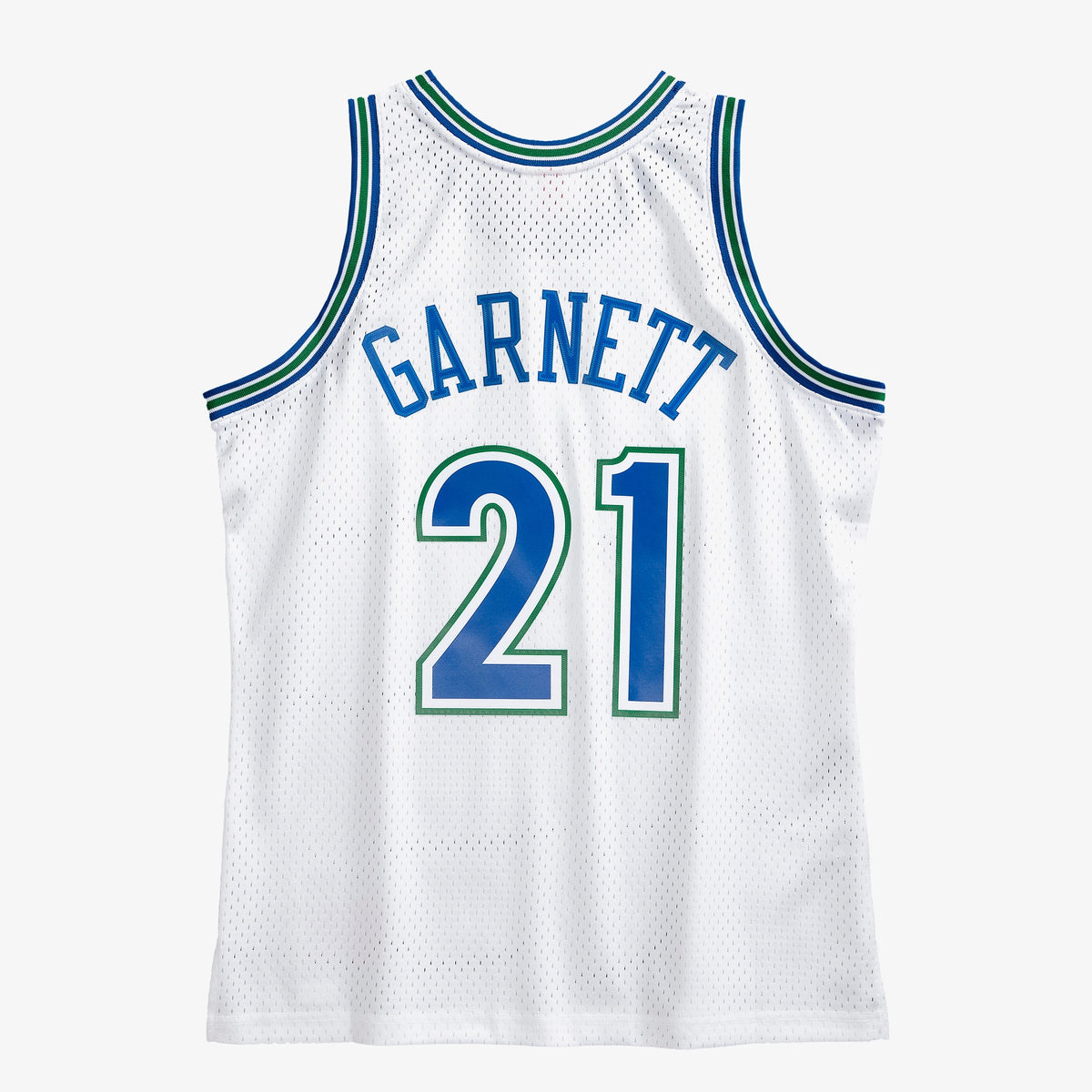 Minnesota Timberwolves NBA Mitchell & Ness Kevin Garnett 1995 Swingman Authentic Jersey - White